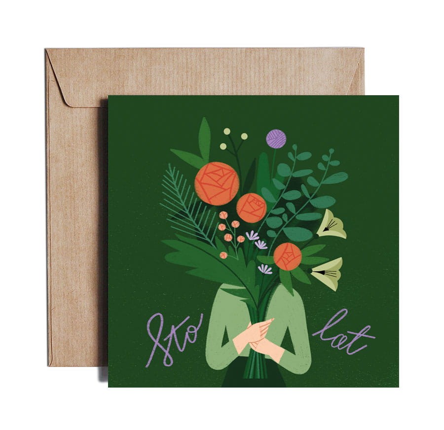 Karta okolicznościowa Blooming Birthday