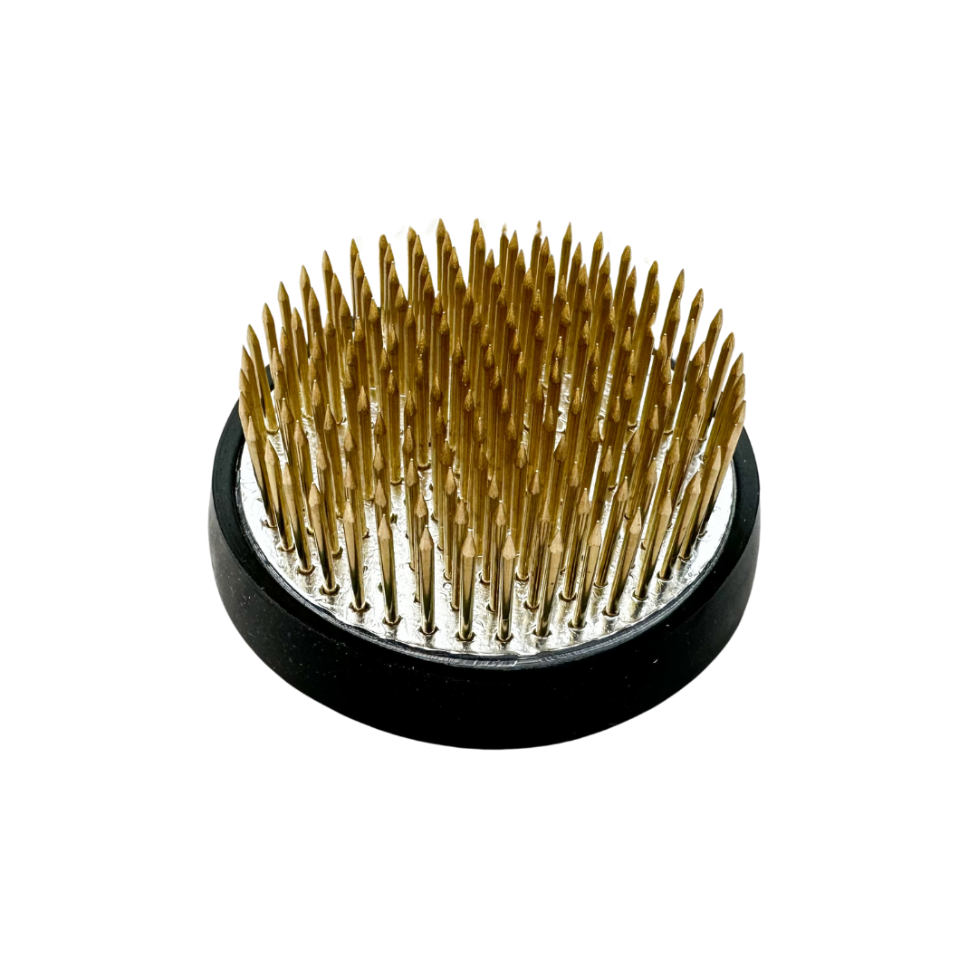 Kenzan okrągły 60 mm mosiężny - ikebana