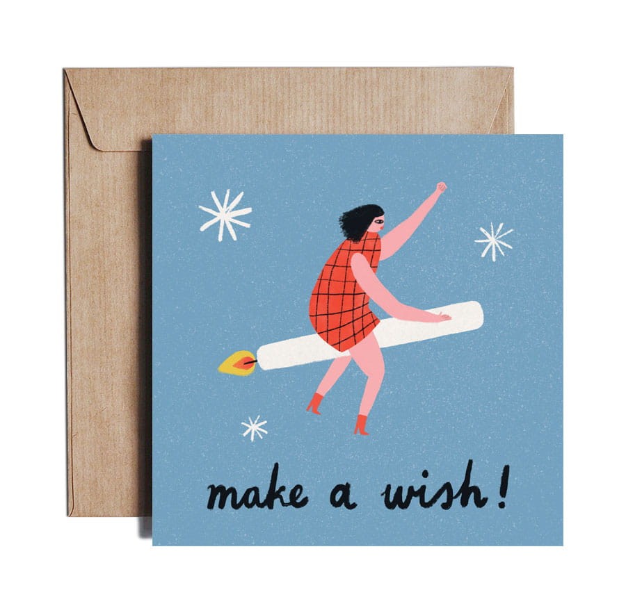 Karta okolicznościowa Power Girl