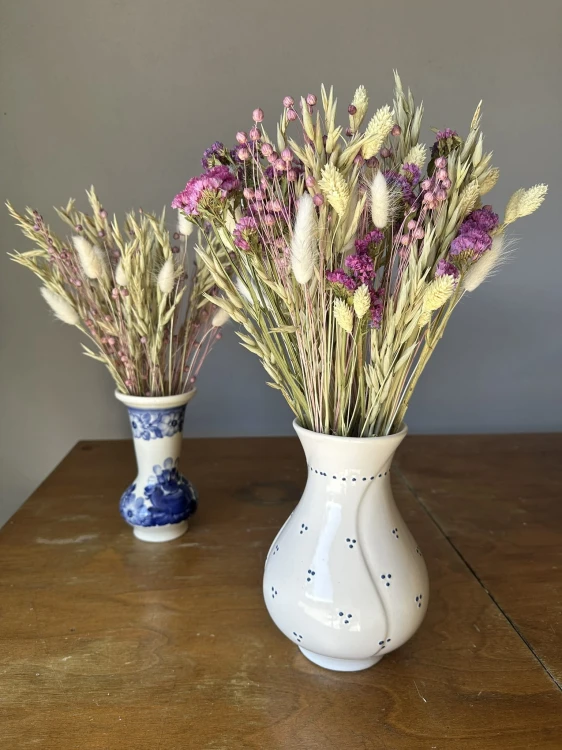 Bukiet suszonych kwiatów Lilac