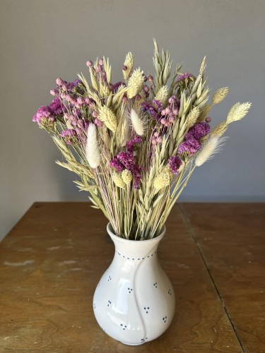 Bukiet suszonych kwiatów Lilac