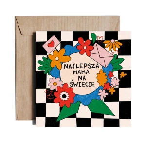 Karta okolicznościowa Najlepsza Mama na świecie