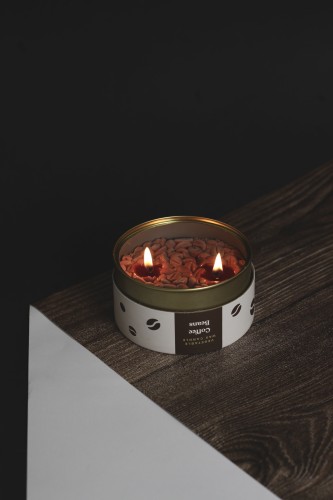 świece sojowa o zapachu kawy
