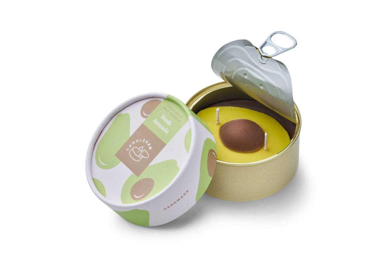 Świeca sojowa - świeże zioła