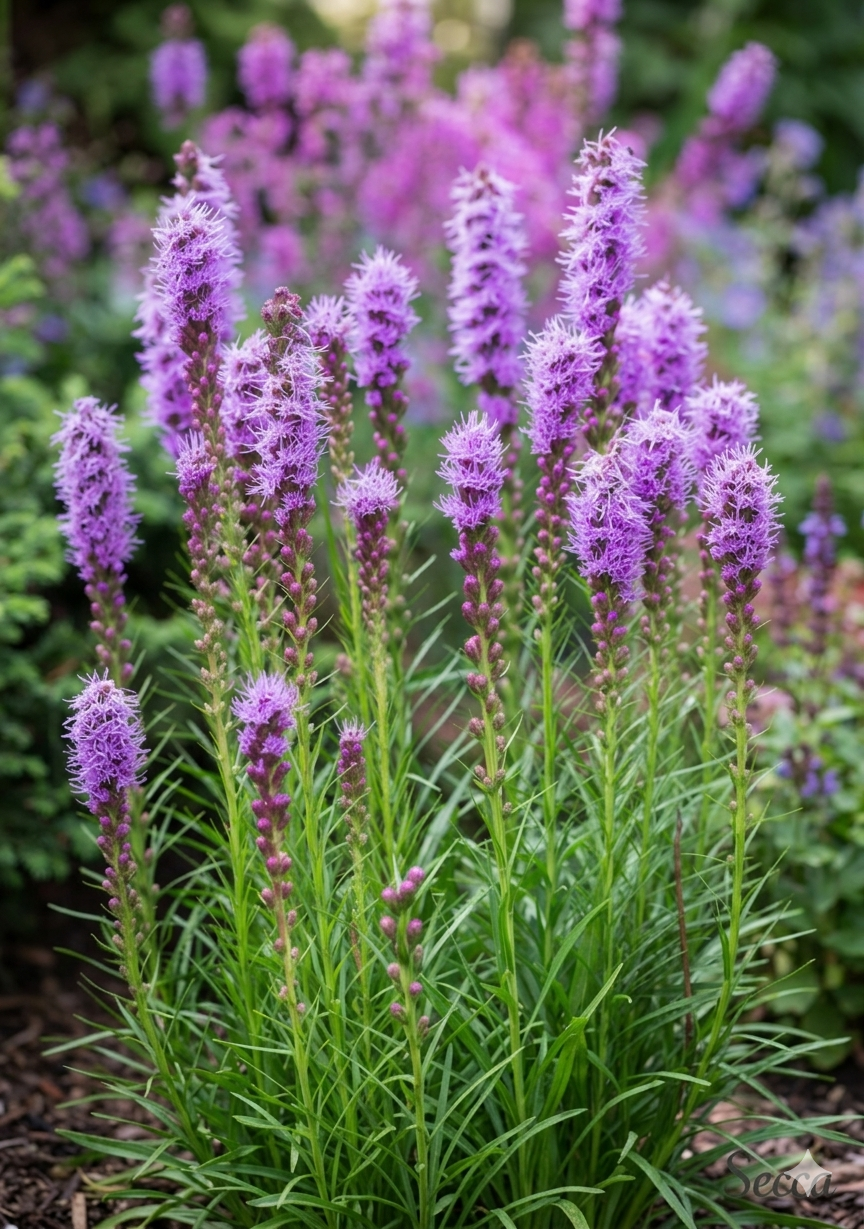 Liatra kłosowa fioletowa (Floristan Violet) C2, zestaw 4 szt.