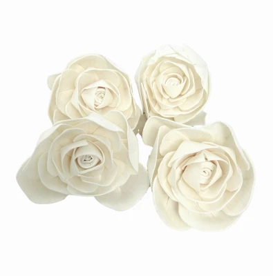 Kwiat shola - jaskier biały  7 cm