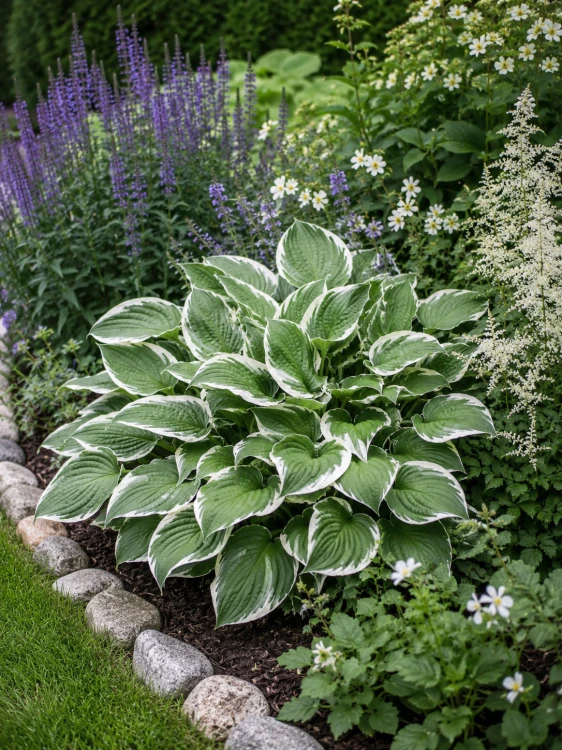 Funkia ogrodowa Hosta (Francee)
