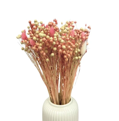 Bukiet suszonych kwiatów Bloom - len, phalaris, lagurus