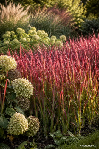 Imperata cylindryczna 'Red Baron'