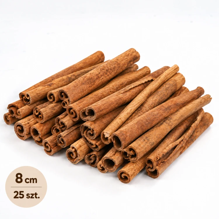 Laski cynamonu suszonego 8 cm